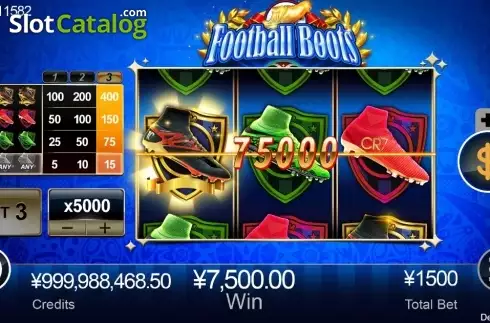 Скрин3. Football Boots слот