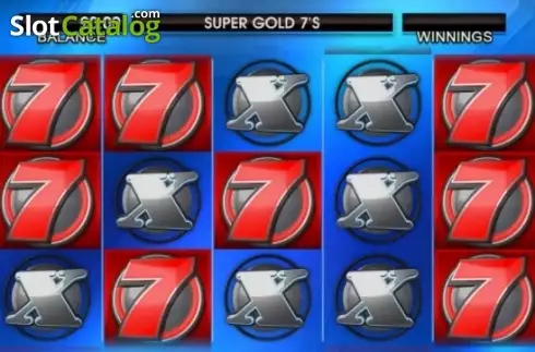 Скрин2. Super Gold Sevens слот