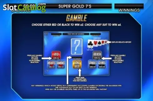 Скрин7. Super Gold Sevens слот