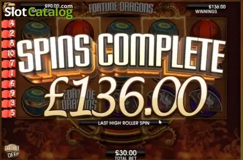 Скрин4. Fortune Dragons (CR Games) слот