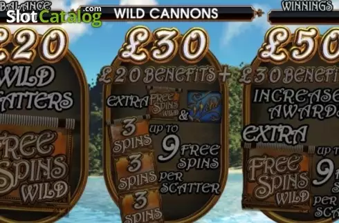 Скрин4. Wild Cannons слот