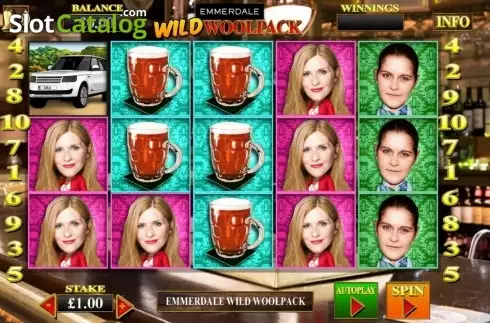 Скрин3. Emmerdale Wild Woolpack слот