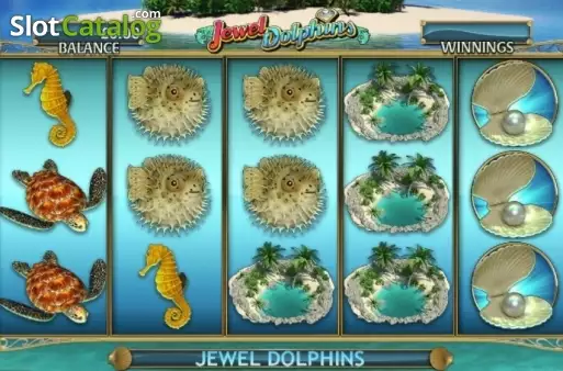 Скрин4. Jewel Dolphin слот