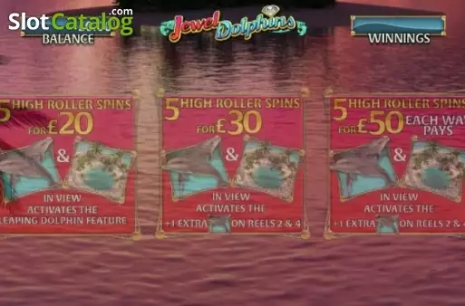 Скрин3. Jewel Dolphin слот