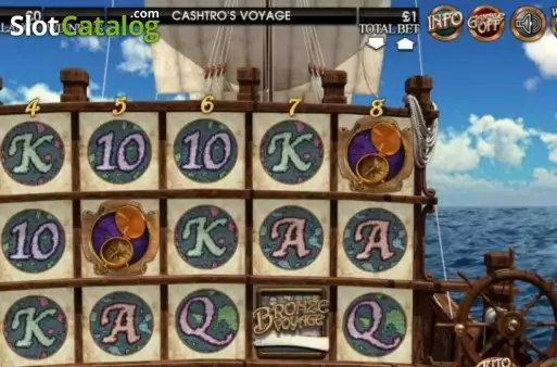 Скрин2. Cashtro's Voyage слот
