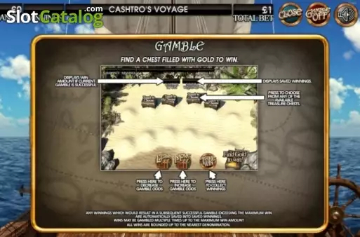 Скрин8. Cashtro's Voyage слот