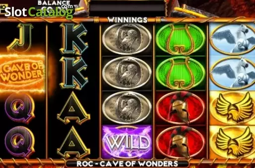 Скрин2. Roc - Cave of Wonders слот