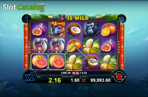 Скрин3. Monkey Kingdom слот