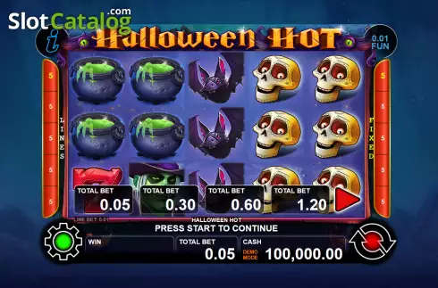Скрин2. Halloween Hot слот
