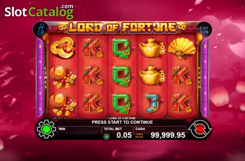 Скрин2. Lord Of Fortune слот