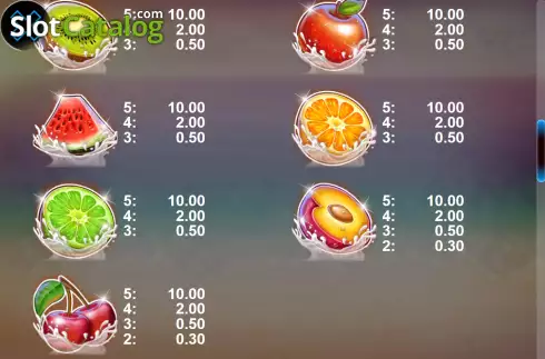 Скрин7. Champagne & Fruits слот