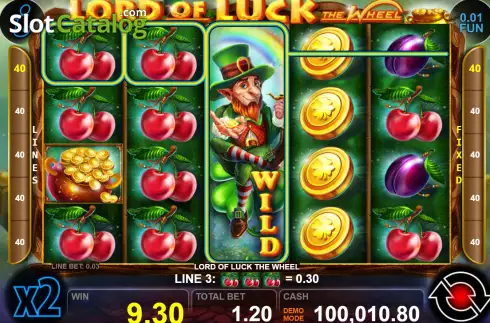 Скрин3. Lord of Luck The Wheel слот