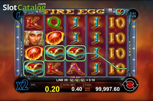 Скрин3. Fire Egg слот
