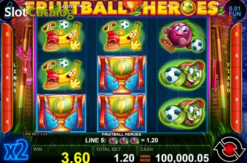 Скрин4. Fruitball Heroes слот
