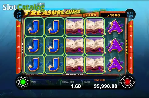 Скрин4. Treasure Chase слот