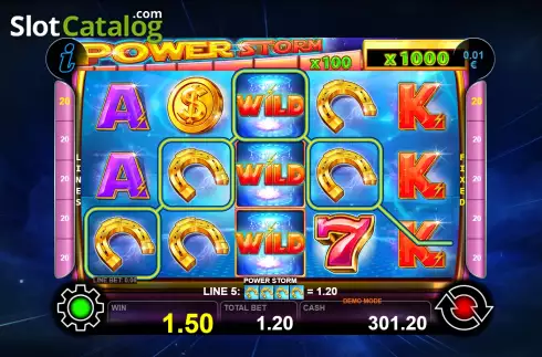 Скрин5. Power Storm слот