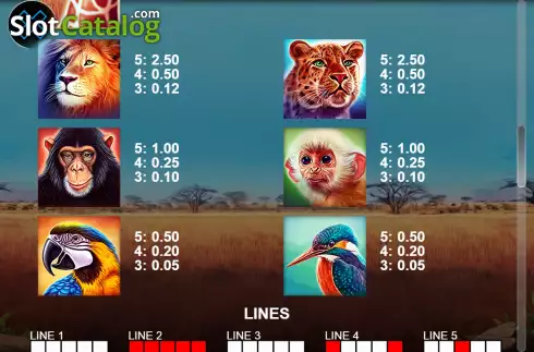 Скрин8. Giraffe Wild слот