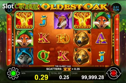 Скрин4. The Oldest Oak слот