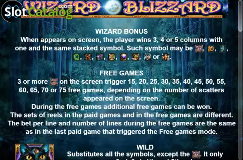 Скрин6. Wizard Blizzard x5 слот