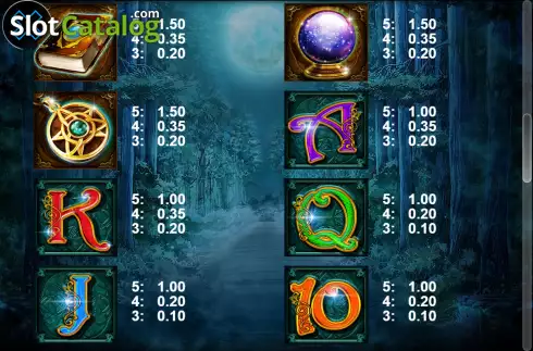 Скрин8. Wizard Blizzard x5 слот