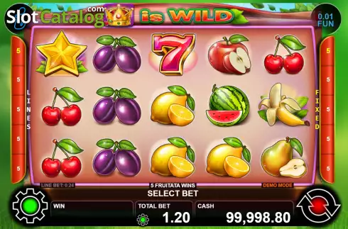 Скрин2. 5 Fruitata Wins слот