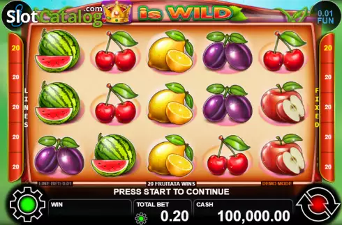 Скрин2. 20 Fruitata Wins слот