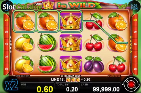 Скрин3. 20 Fruitata Wins слот