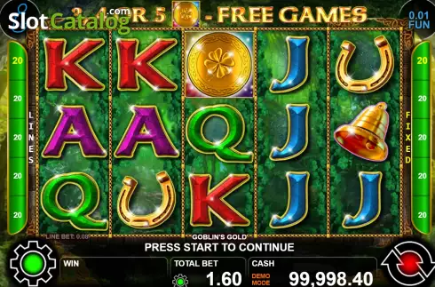 Скрин2. Goblin's Gold (Casino Technology) слот