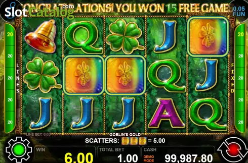 Скрин4. Goblin's Gold (Casino Technology) слот