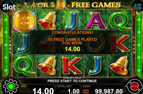 Скрин6. Goblin's Gold (Casino Technology) слот
