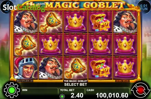 Скрин2. The Magic Goblet слот