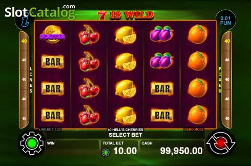 Скрин2. 40 Hell's Cherries слот