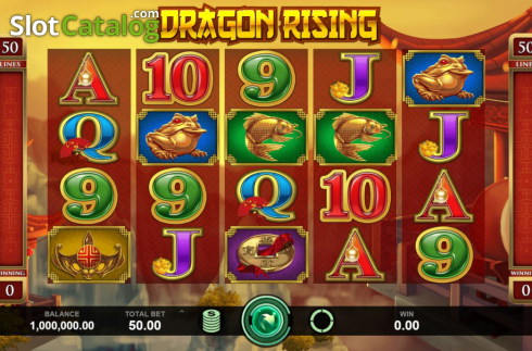 Скрин2. Dragon Rising слот