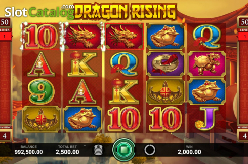 Скрин4. Dragon Rising слот