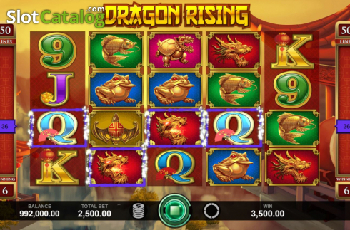 Скрин5. Dragon Rising слот