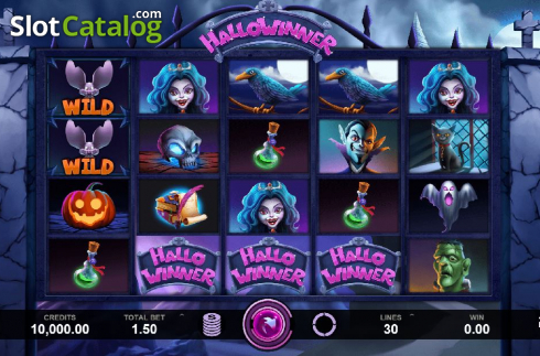Скрин2. Hallowinner слот