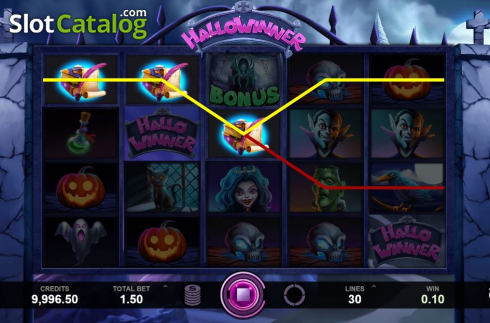 Скрин4. Hallowinner слот