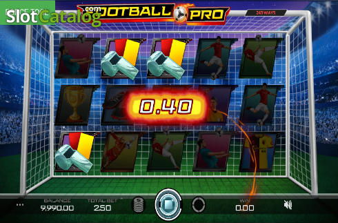 Скрин2. Football Pro слот