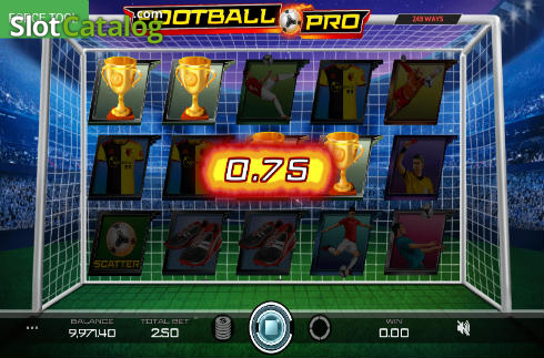 Скрин3. Football Pro слот