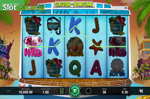 Скрин3. Cruise of Fortune слот