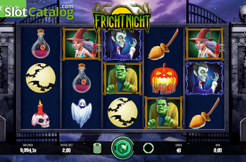 Скрин2. Fright Night слот