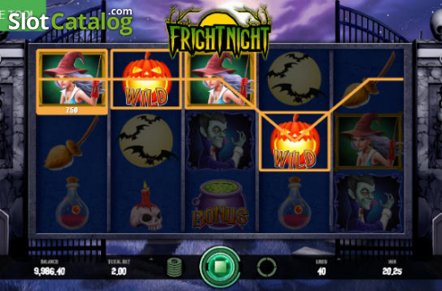 Скрин5. Fright Night слот