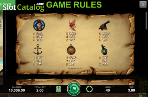 Скрин5. Pirates of Fortune слот