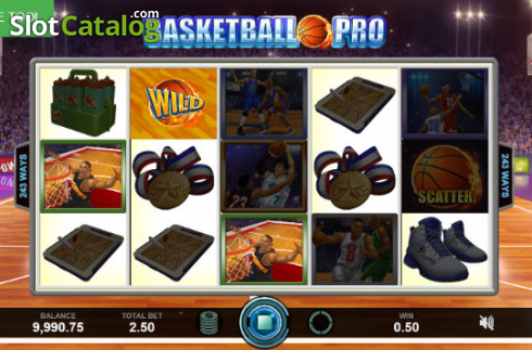 Скрин3. Basketball Pro слот