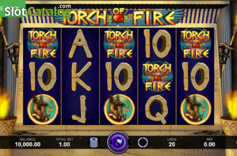 Скрин2. Torch of Fire слот