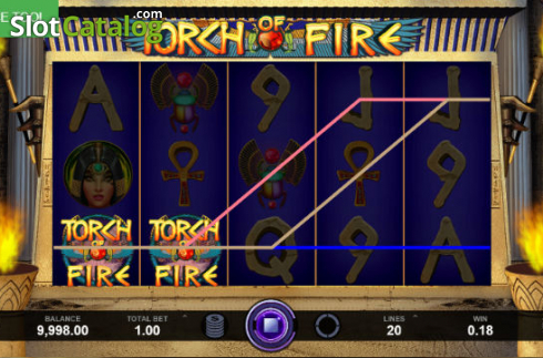 Скрин3. Torch of Fire слот