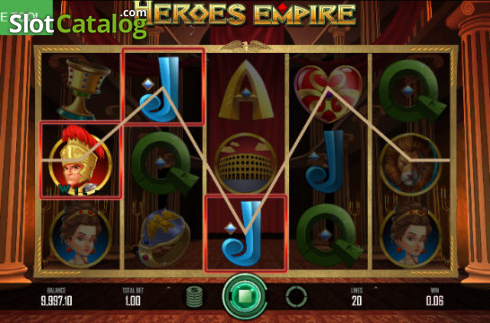 Скрин4. Heroes Empire слот