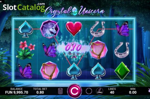 Скрин4. Crystal Unicorn слот