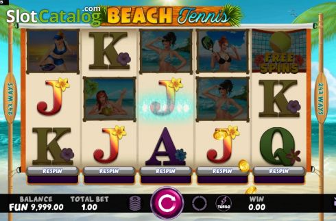 Скрин5. Beach Tennis слот