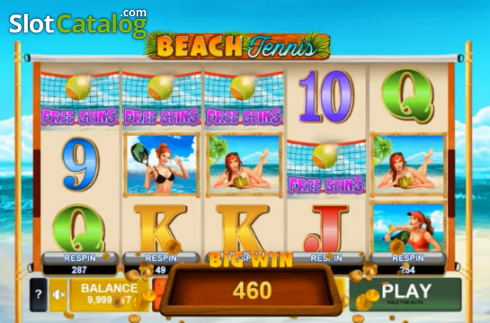 Скрин3. Beach Tennis слот